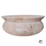 کاسه روشویی گلدانی پرطاووسی - Image 2