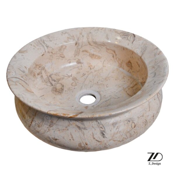 کاسه روشویی گلدانی پرطاووسی