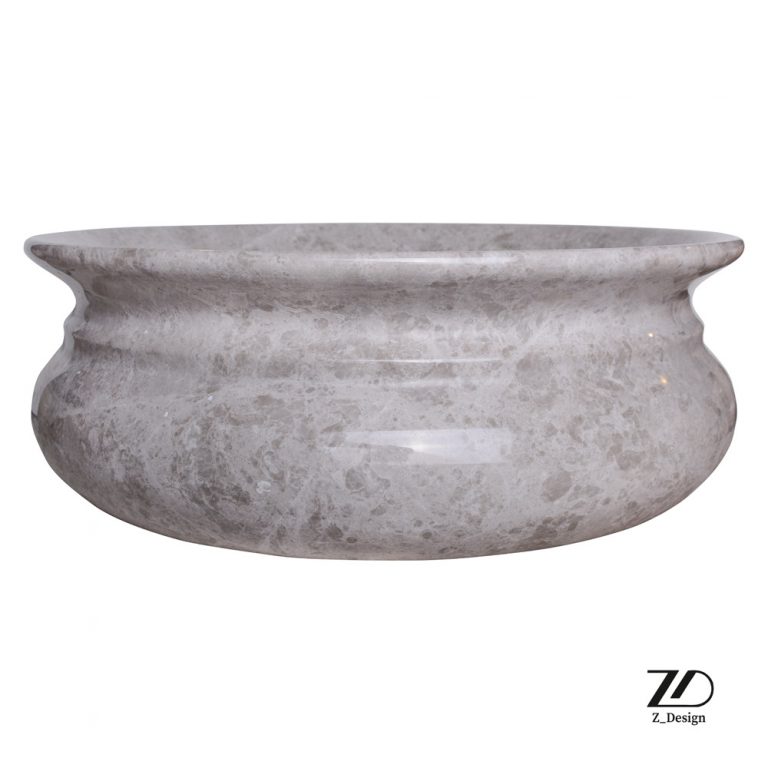 روشویی سنگی طوسی