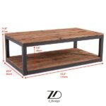 جلو مبلی اسپرت چوبی