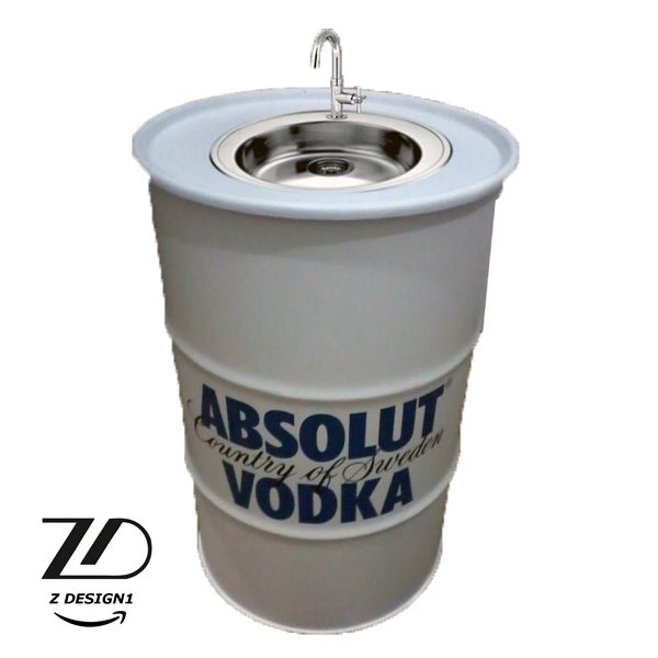 روشویی بشکه ای