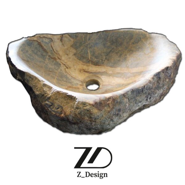 روشویی سنگی رودخانه ای کد 26