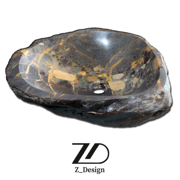 روشویی سنگی رودخانه ای کد 28