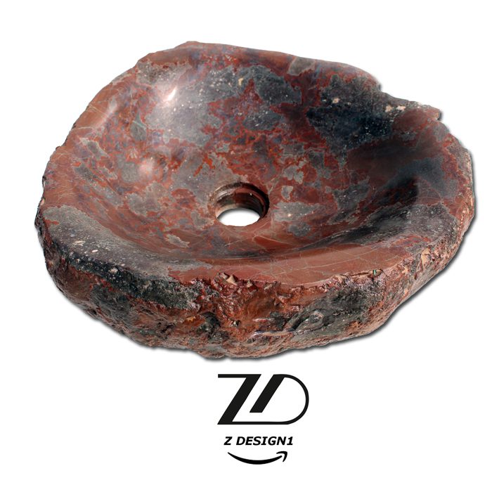 Untitled-29 روشویی سنگی رود خانه ای کد48 - Image 1