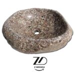 روشویی سنگی رودخانه ای کد46