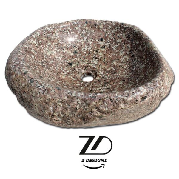 روشویی سنگی رودخانه ای کد46