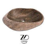 روشویی سنگی رودخانه ای کد44