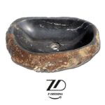 روشویی سنگی رودخانه ای کد42