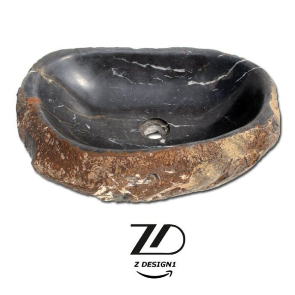 روشویی سنگی رودخانه ای کد42