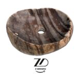 روشویی سنگی رودخانه ای کد36