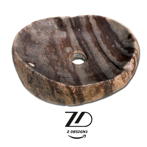 روشویی سنگی رودخانه ای کد36