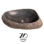 روشویی سنگی رودخانه ای کد35