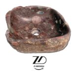 روشویی سنگی رودخانه ای کد34