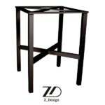 پایه فلزی میز مربعی آوا