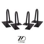 پایه میز فلزی 4 تایی مدل مینی