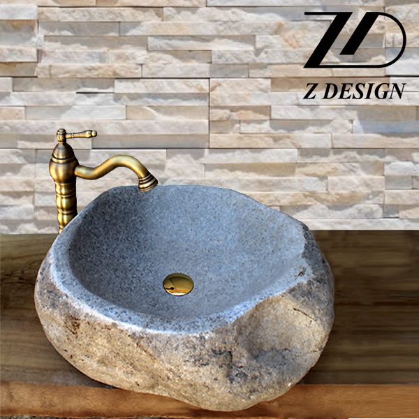 روشویی سنگی رودخانه ای کد 13