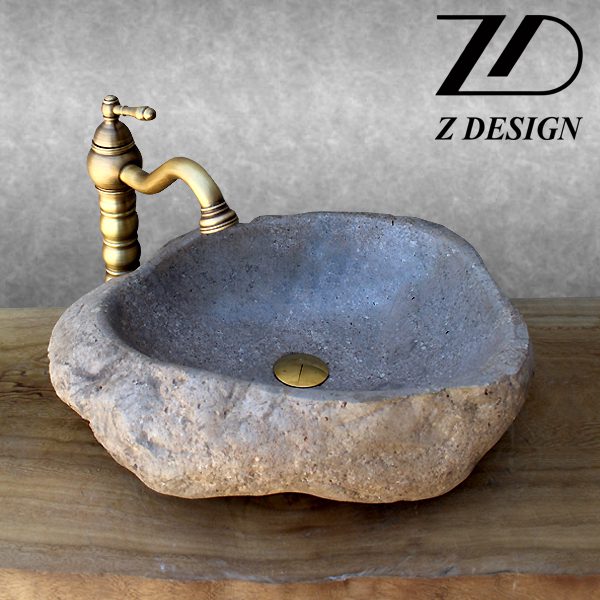 روشویی سنگی رودخانه ای کد 25