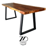 میز ناهارخوری 8 نفره نیمکت دار - Image 3