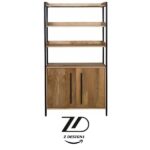 کتابخانه روستیک ساده