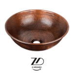 کاسه روشویی مسی