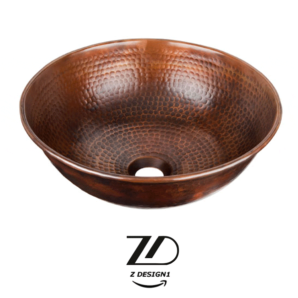 کاسه روشویی مسی