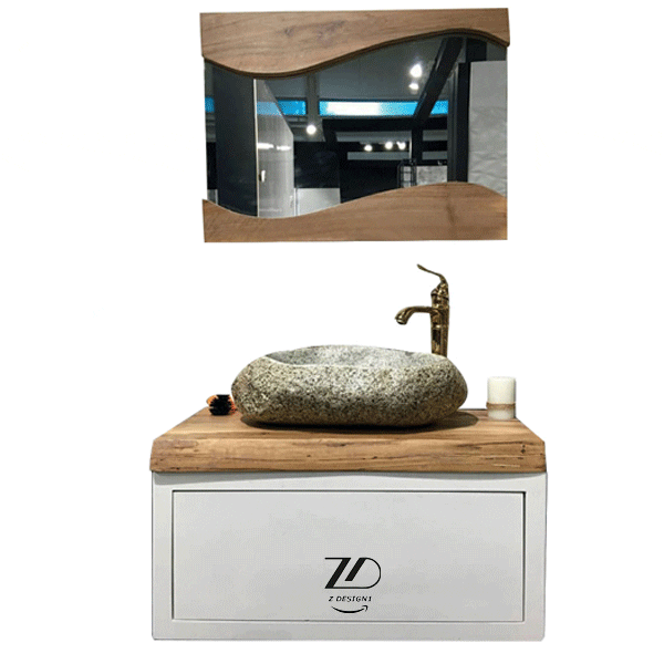 روشویی چوبی مدل رایمون