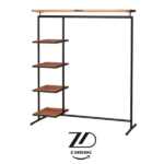 جالباسی و جاکفشی قفسه ای