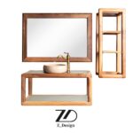 روشویی چوبی آراد