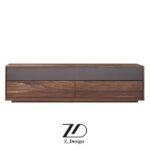 میز تلویزیون چوبی مدرنا