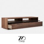 میز تلویزیون چوبی جدید مدرنا - Image 2