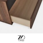 میز تلویزیون چوبی جدید مدرنا - Image 3