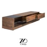 میز تلویزیون چوبی جدید فلورا - Image 3