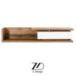 میز تلویزیون چوبی مدل وایت