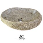 روشویی سنگی رودخانه ای - Image 14