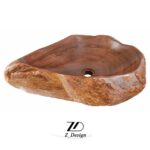 روشویی سنگی رودخانه ای - Image 6