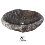 روشویی سنگی رودخانه ای - Image 15