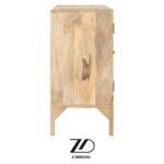 کنسول با حصیر بامبو