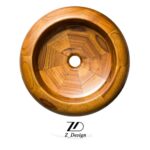 کاسه روشویی چوبی - Image 2