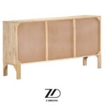 کنسول با حصیر بامبو