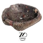 روشویی سنگی رودخانه ای - Image 11