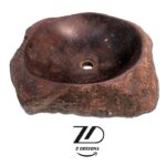 روشویی سنگی رودخانه ای - Image 9