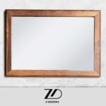 آینه چوب گردو دیواری