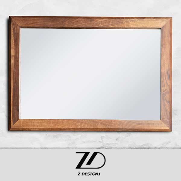 آینه چوب گردو دیواری