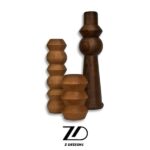 جا شمعی فانتزی جدید مدل دارچین - Image 2