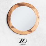 آینه های گرد دیواری