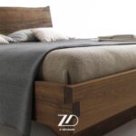 تخت خواب چوب گردو