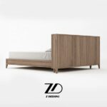 تخت چوب گردو