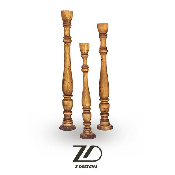 جاشمعی چوبی