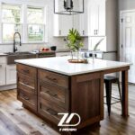 کابینت روکش چوب روستیک