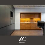 کابینت روکش چوب